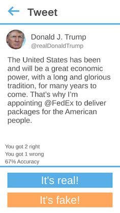 Did Trump Tweet This? - Screenshot 1