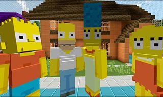 Bart in MCPE - Map Simpsons fo - Screenshot 2