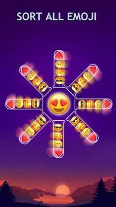 Emoji Sort - Puzzle Games - Screenshot 3