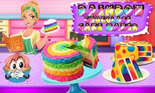 Rain Bow Cake Maker - Screenshot 2