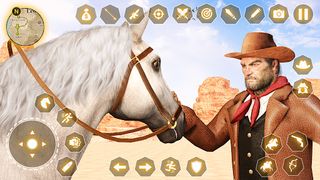 West Cowboy Gun War Horse Game - Screenshot 3