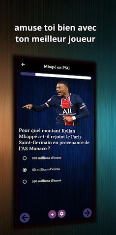 Quiz Kilian Mbappé - Screenshot 1