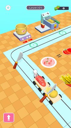 Tiny Chef 3D - Screenshot 1