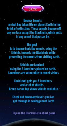 Bouncy Comets - Screenshot 2