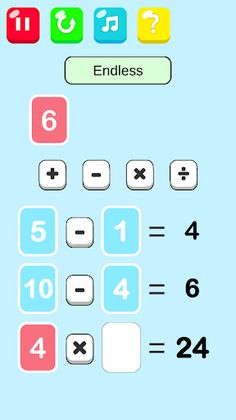 Synthesis 24-Arithmetic Game - Screenshot 4