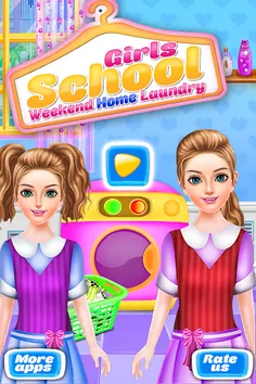 School Girls Weekend at Home - Screenshot 1