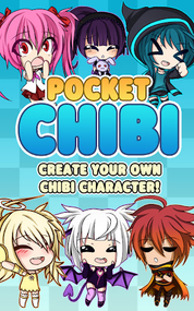 Pocket Chibi - Anime Dress Up - Screenshot 1
