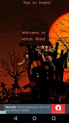 Halloween Witch Ride - Screenshot 2