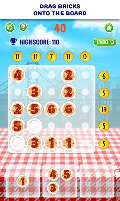 Number puzzle game - Food *Gol - Screenshot 4