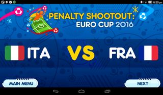 Penalty Shootout EURO football - Screenshot 2