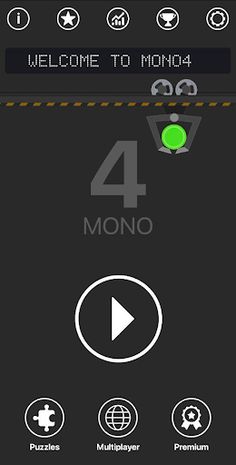 4 in a row - Mono4 Strategy Bo - Screenshot 1