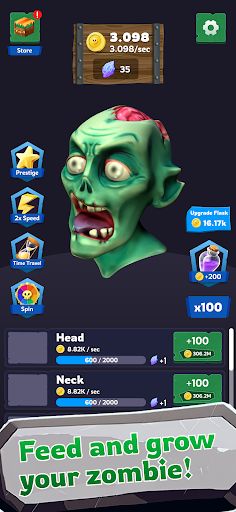 Idle Zombie empire — build it! - Screenshot 2