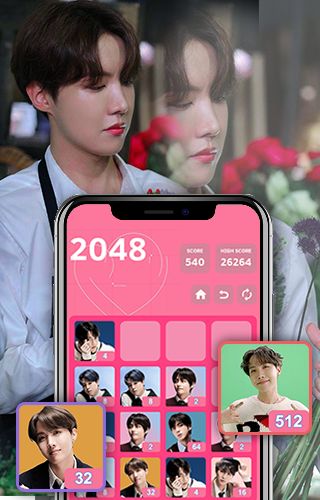 BTS 2048 Game - Muti level - Screenshot 2