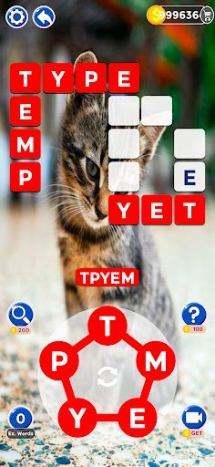 Cat Word - Word Search Game - Screenshot 2