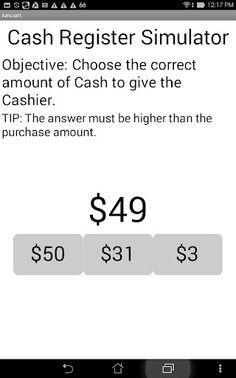 Cash Register Simulator - Screenshot 2