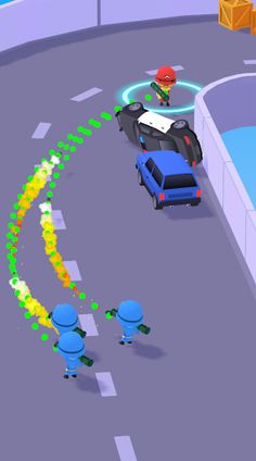 Curved Attack: Battle Game - Screenshot 1