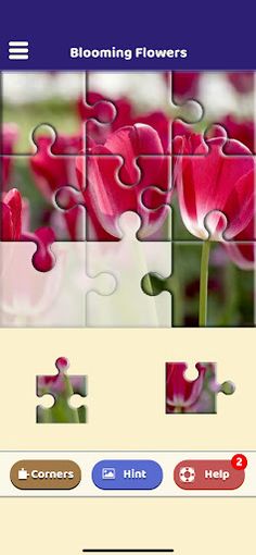 Blooming Flowers Puzzle - Screenshot 1