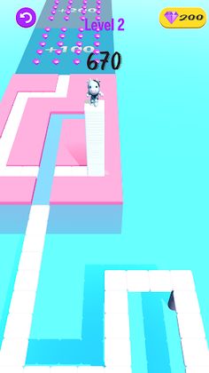 Super Steep Stacky Maze Game - Screenshot 1