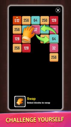 Merge Blocks: X2 Number Legend - Screenshot 3
