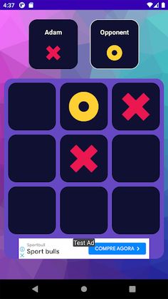 Tic Tac Toe the game of X & O - Screenshot 2