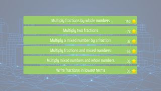Multiplying Fractions - Screenshot 1