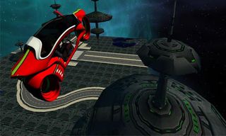Flying Bike Rider 3D - Screenshot 1