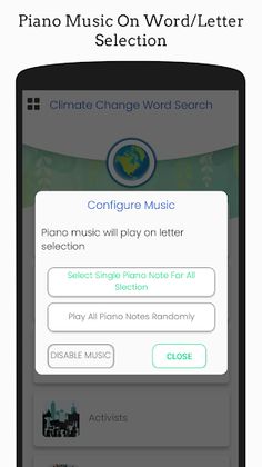 Climate Change Word Search (Pu - Screenshot 3