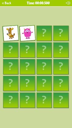 Funny Monsters Memory Game - Screenshot 3