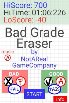 Bad Grade Eraser - Screenshot 1