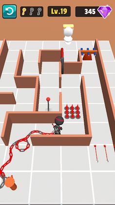 Chain Man: Maze Escape - Screenshot 2