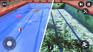 Swimming Pool Cleaning Games - Screenshot 1