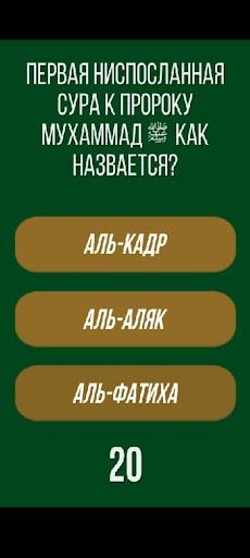 Test Muslim, Quran, Hadith - Screenshot 3