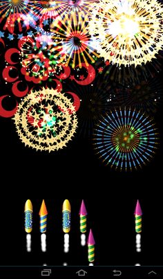 Funny Fireworks (Remove Ads) - Screenshot 1