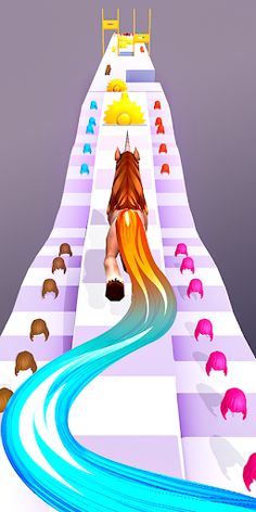 Unicorn Ponytail : Hair Challe - Screenshot 4