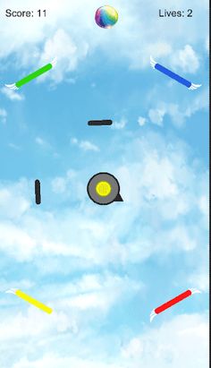 Shoutty Colorful Balls - Screenshot 3