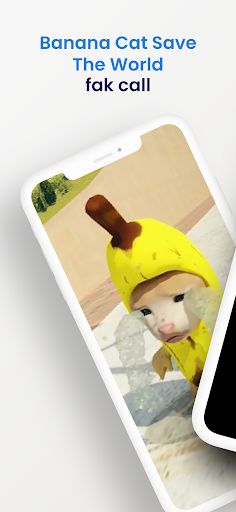 Banana Cat Crying Fak Call - Screenshot 1