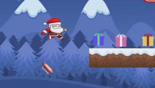 Santa Claus runner - Screenshot 1