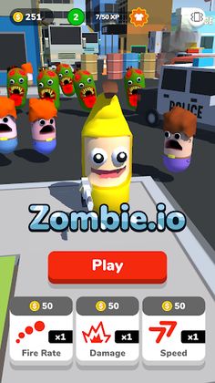 Zombie io - Escape and Survive - Screenshot 1
