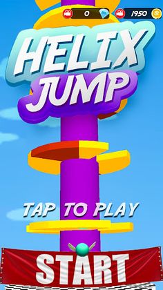Helix Jumping Ball:3D Games - Screenshot 1