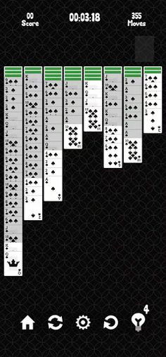 Spider Solitaire Card Game - Screenshot 2