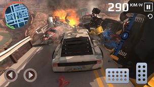 Grand Canyon Auto Crash Game - Screenshot 1