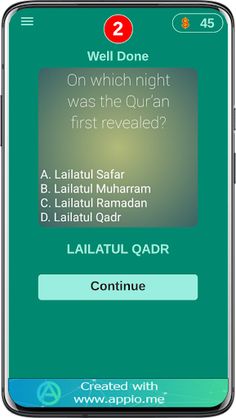 Qur'an Quiz - Screenshot 4