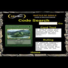 Battle of Souls Card Database - Screenshot 2