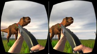 Dinosaurs Hunting VR Cardboard - Screenshot 2