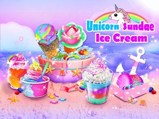 Unicorn Ice Cream Sundae - Ice - Screenshot 1