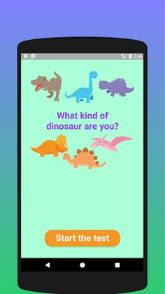 What dinosaur are you? Test - Screenshot 1