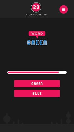 Stroop Quiz - Screenshot 1