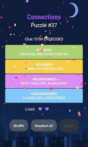 Connections: Group words - Screenshot 1