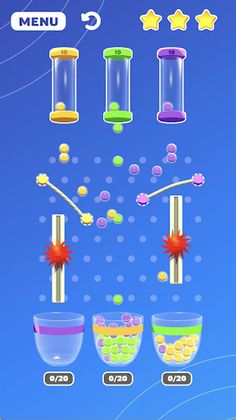 Rubber Bouncy Color Balls - Screenshot 3
