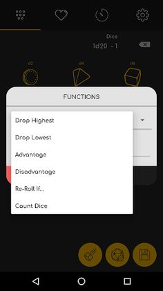 D20 - Dice Roller PRO - Screenshot 3